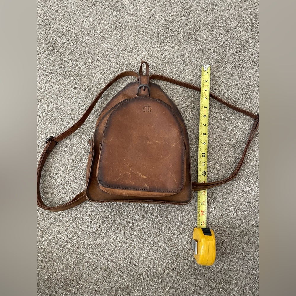 🍂Teak Leather Backpack 🍂